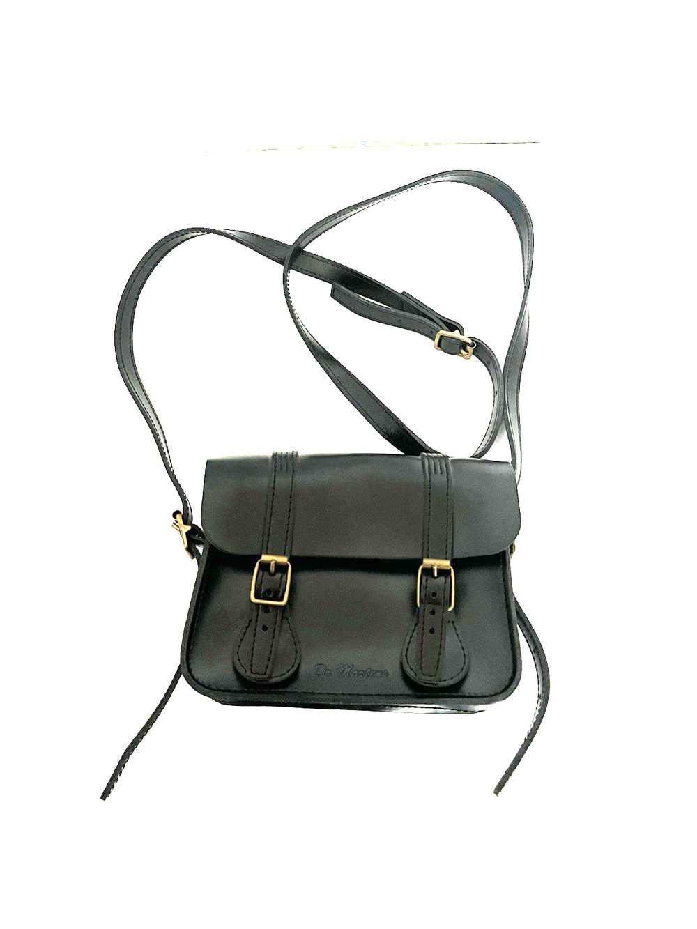 DR. MARTENS AIR WAIR BLACK LEATHER CROSSBODY, EXCELLENT CONDITION
